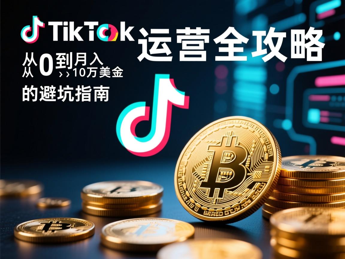 TikTok运营全攻略,从0到月入10万美金的避坑指南