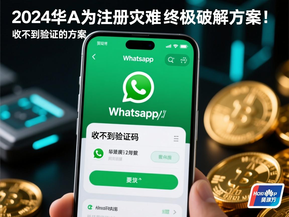 2024华为手机WhatsApp注册灾难！收不到验证码的终极破解方案