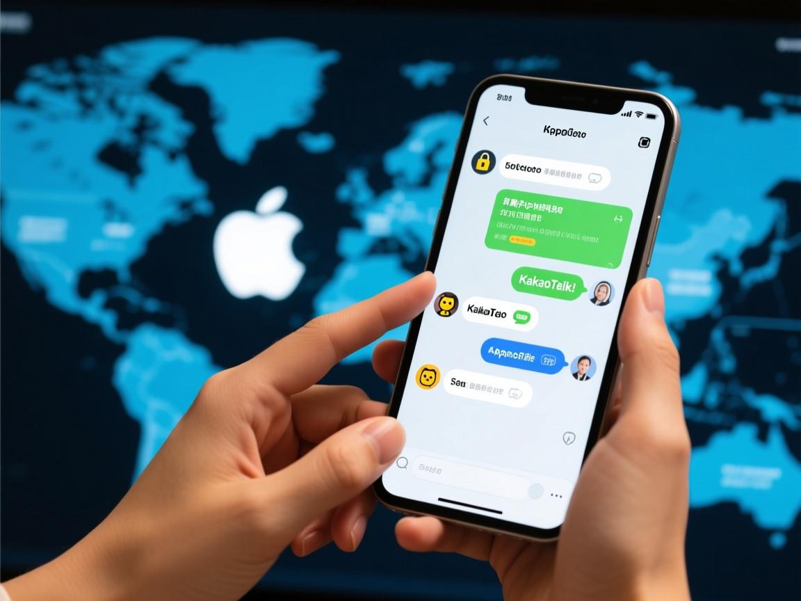 苹果用户跨国聊天绝技，手把手教你突破App Store封锁，玩转KakaoTalk！