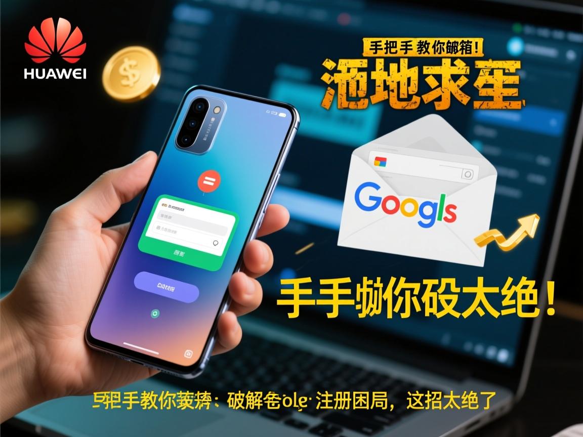 华为手机绝地求生！手把手教你破解谷歌邮箱注册困局，这招太绝了