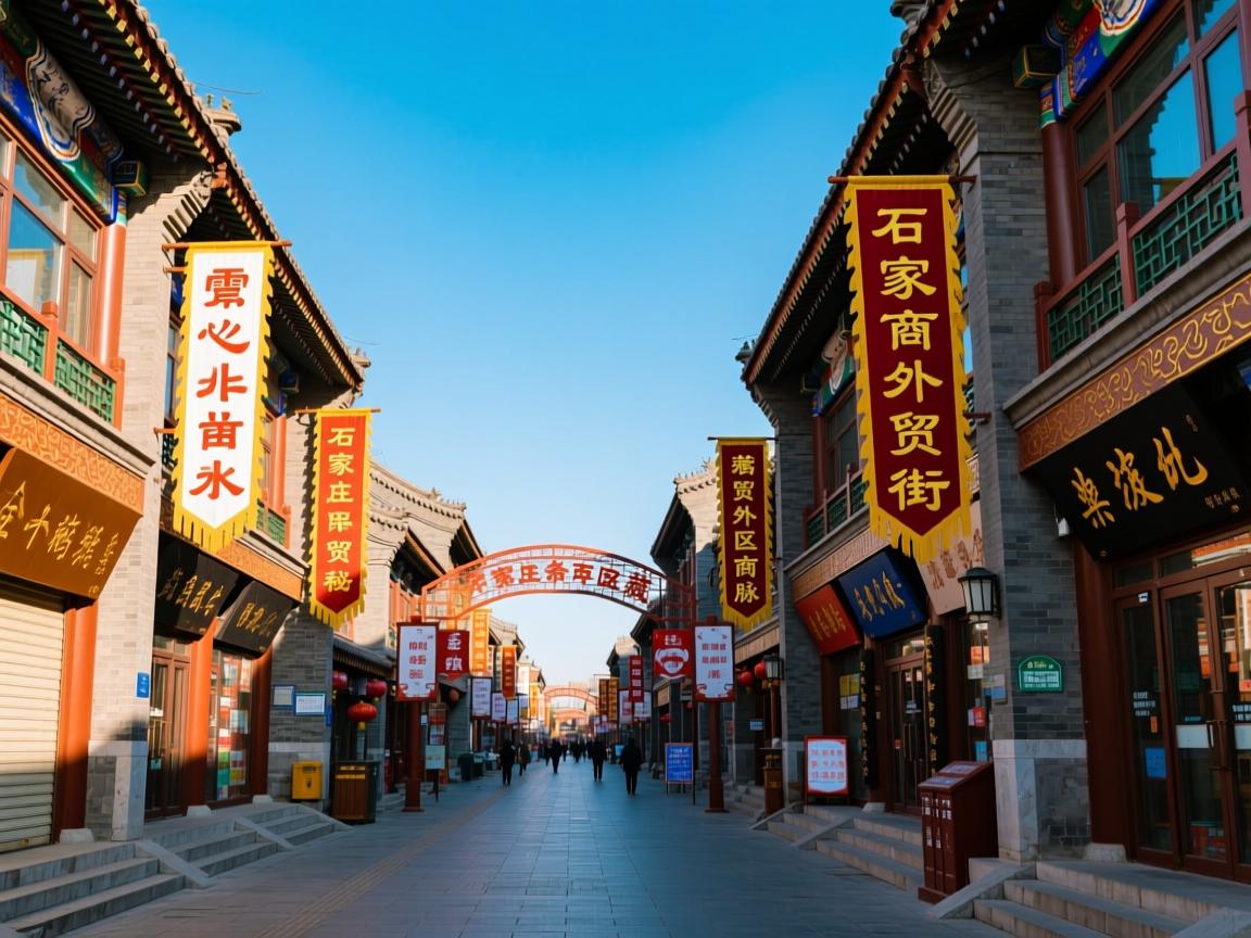 华北小商品心脏大揭秘！石家庄外贸街园区藏在这条百年商脉