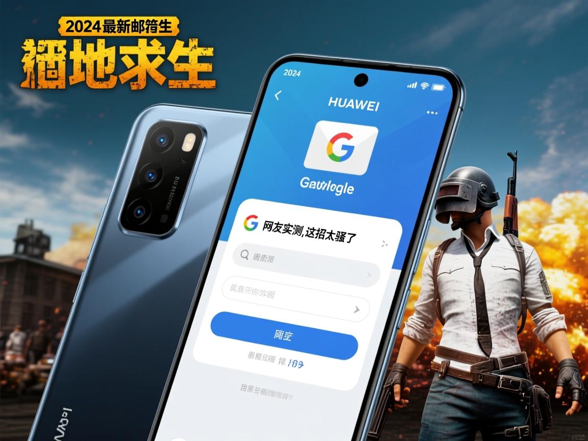 华为手机绝地求生！2024最新谷歌邮箱注册神操作，网友实测，这招太骚了