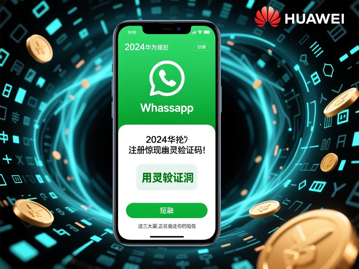 2024华为手机WhatsApp注册惊现幽灵验证码！数万用户遭遇数字黑洞，这三大漏洞正在偷走你的短信