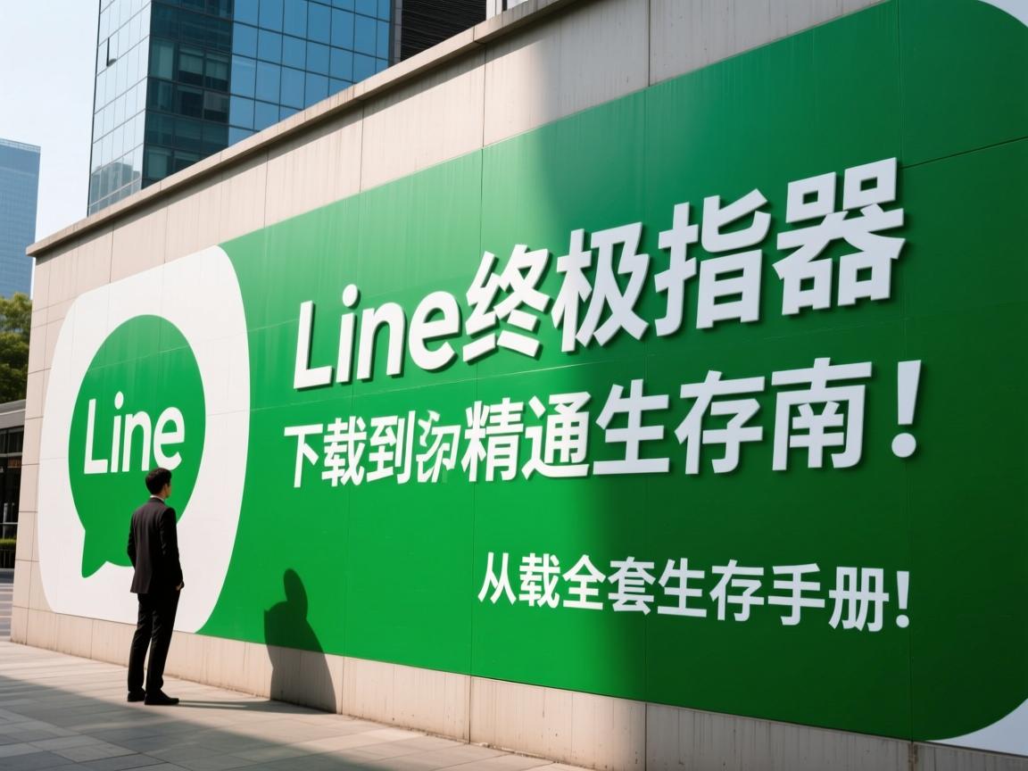 墙外社交神器Line终极指南,从下载到精通的全套生存手册