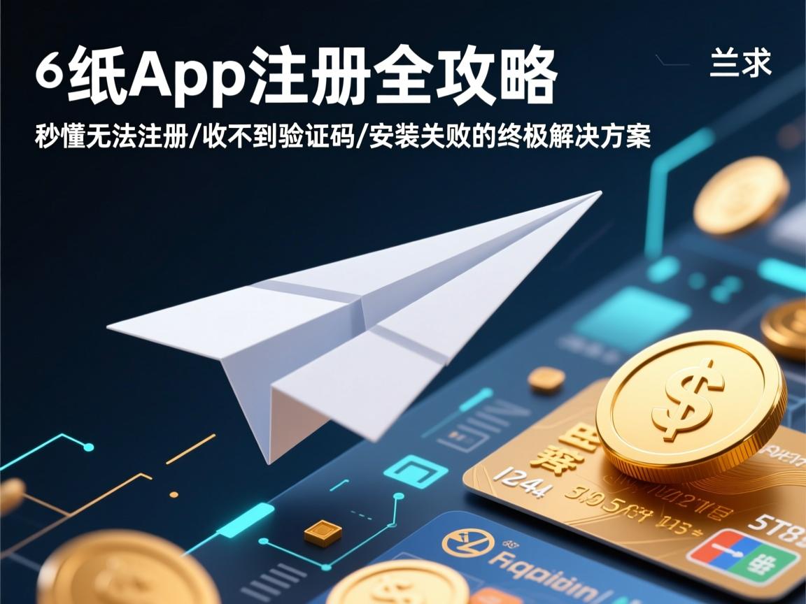 纸飞机App注册全攻略，秒懂无法注册/收不到验证码/安装失败的终极解决方案