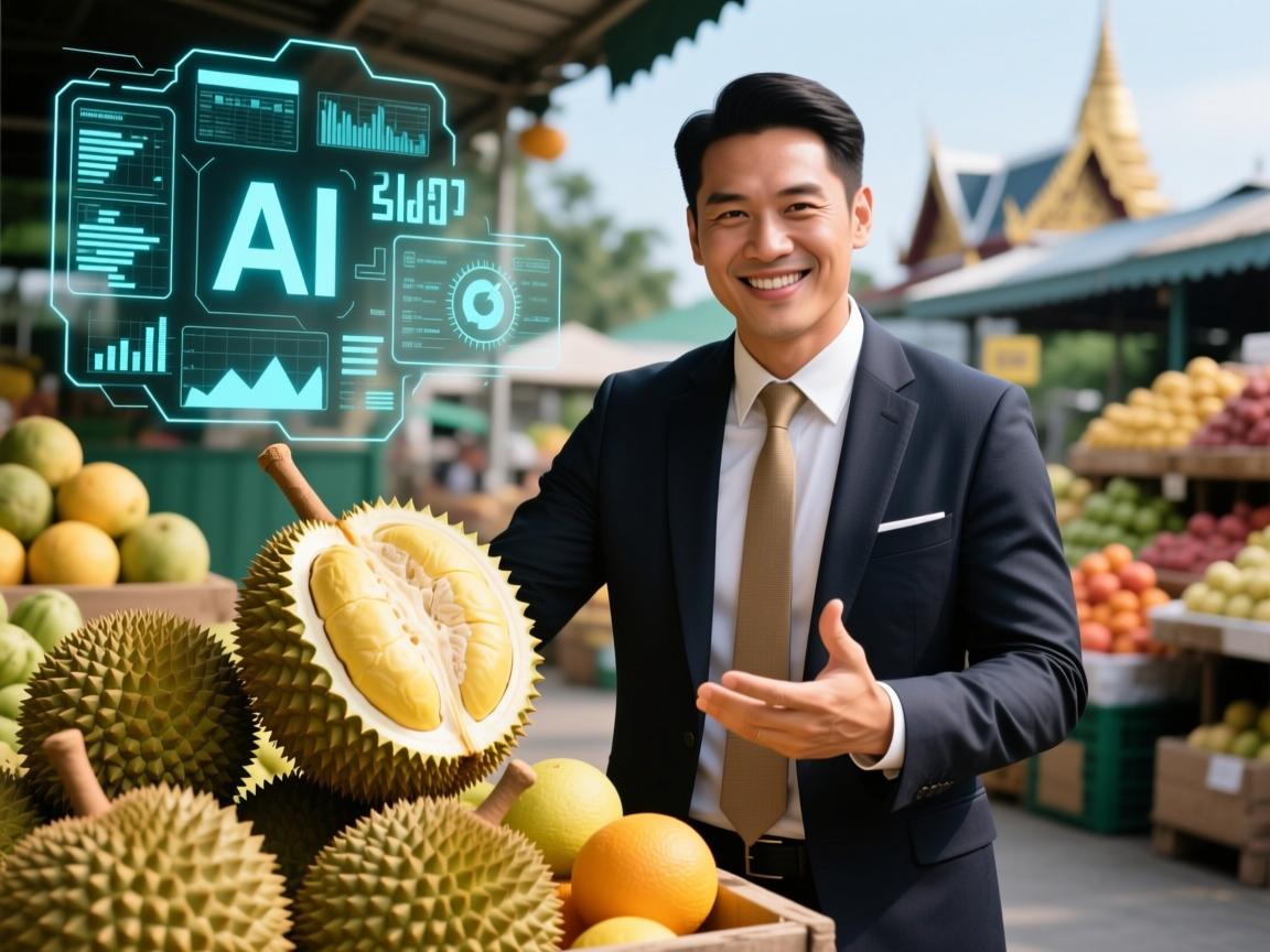 AI揭秘泰国水果出口巨头，谁在掌控你的榴莲自由？