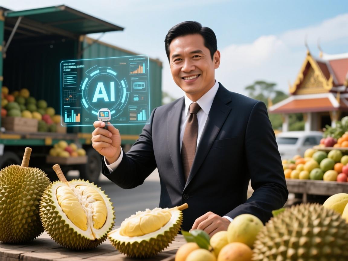 AI揭秘泰国水果出口巨头,谁在掌控你的榴莲自由?