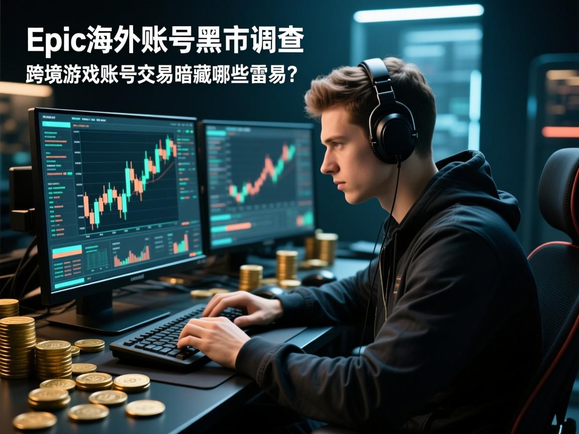 Epic海外账号黑市调查,跨境游戏账号交易暗藏哪些雷区?