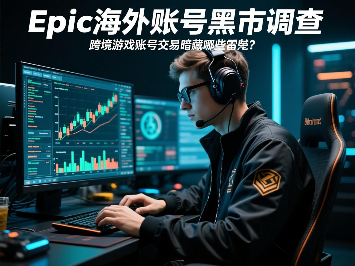 Epic海外账号黑市调查,跨境游戏账号交易暗藏哪些雷区?