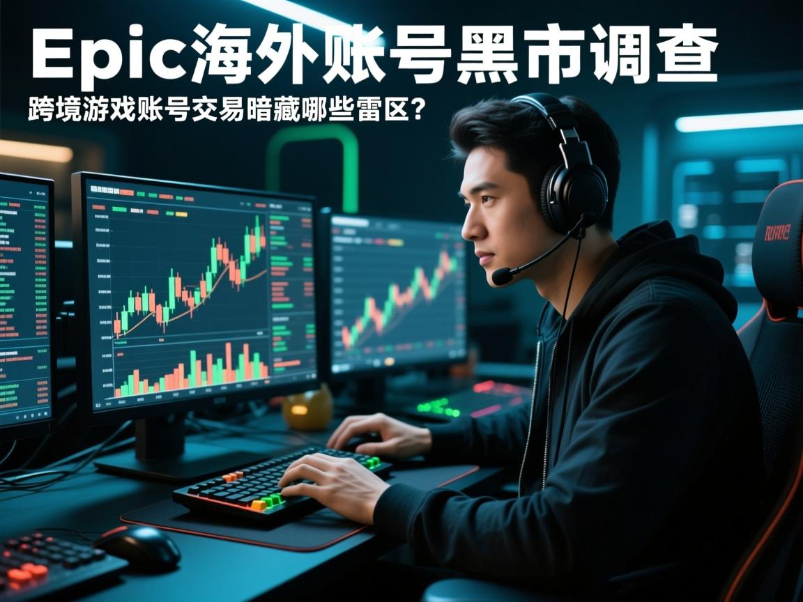Epic海外账号黑市调查,跨境游戏账号交易暗藏哪些雷区?