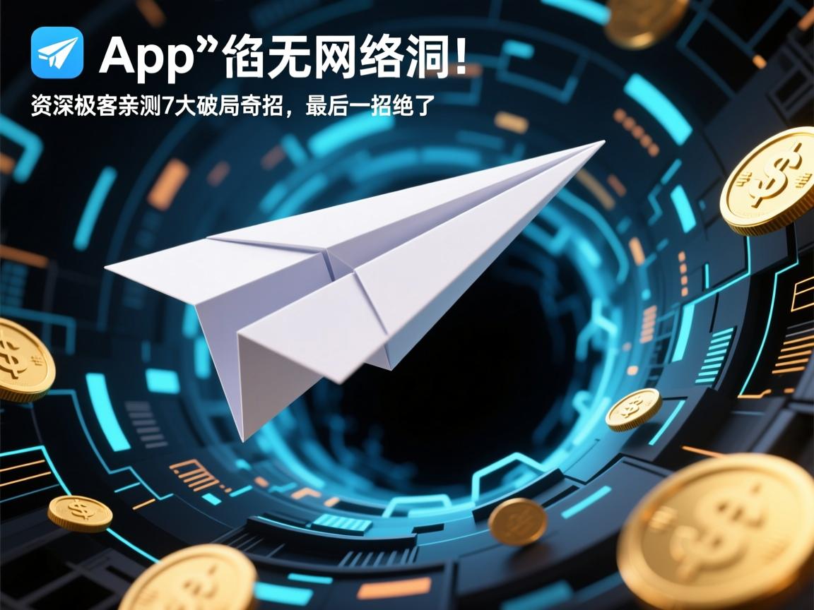 纸飞机App突陷无网络黑洞!资深极客亲测7大破局奇招,最后一招绝了