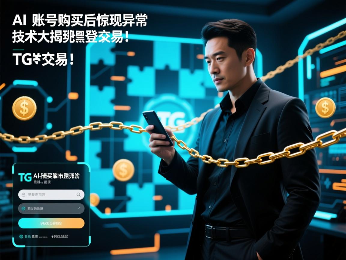 AI解谜，TG账号购买后惊现登录异常，技术大牛揭开黑市交易链！