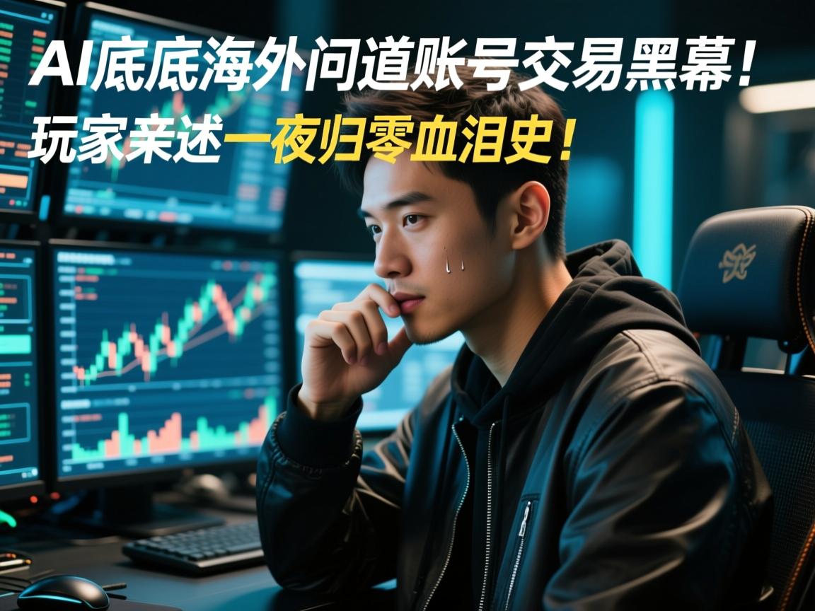 AI起底海外问道账号交易黑幕！玩家亲述一夜归零血泪史