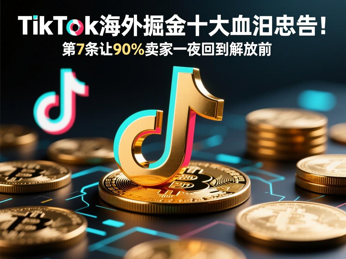 TikTok海外掘金十大血泪忠告!第7条让90%卖家一夜回到解放前