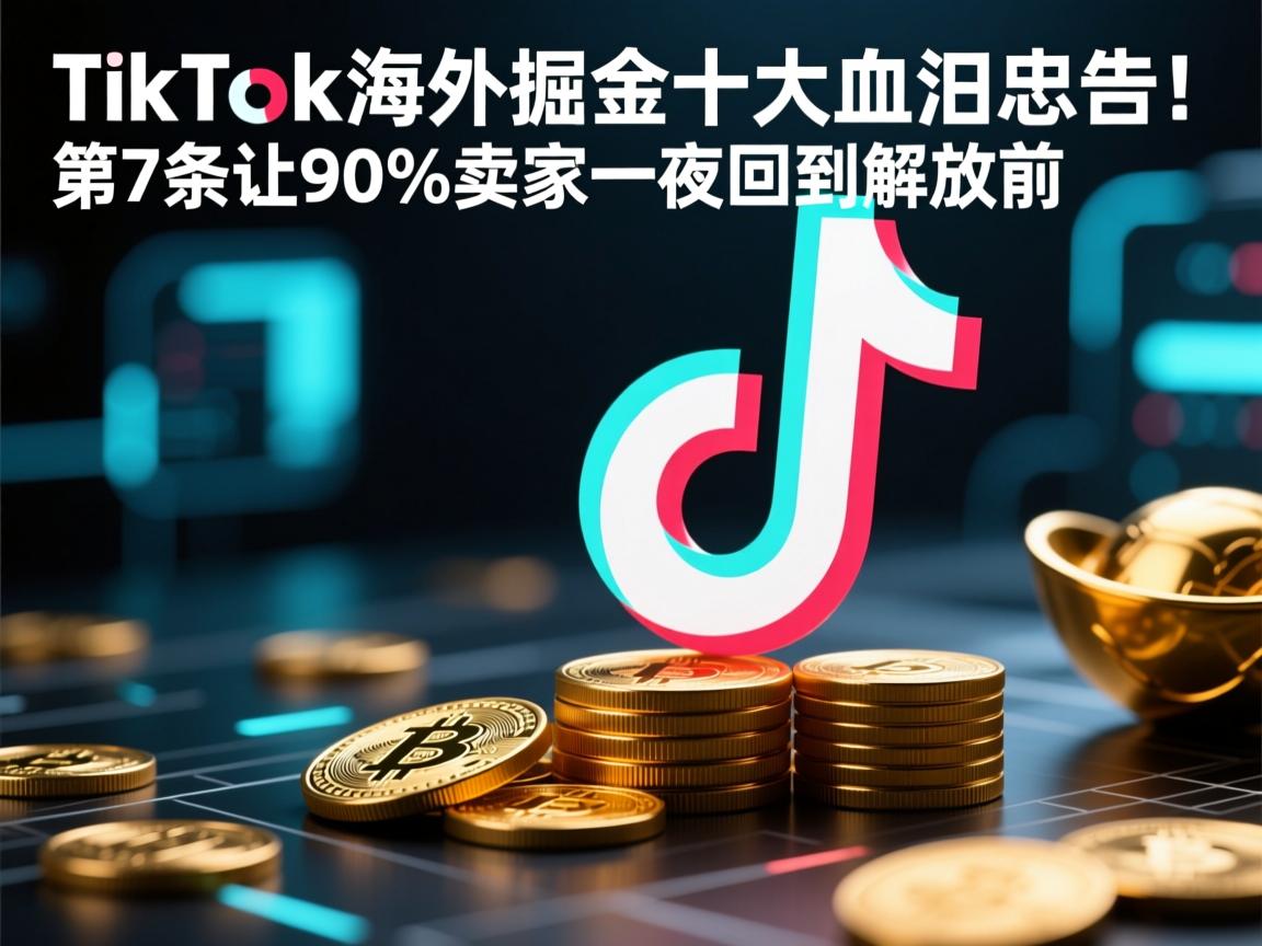 TikTok海外掘金十大血泪忠告!第7条让90%卖家一夜回到解放前