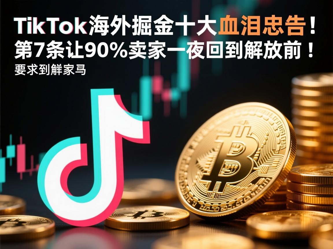 TikTok海外掘金十大血泪忠告!第7条让90%卖家一夜回到解放前
