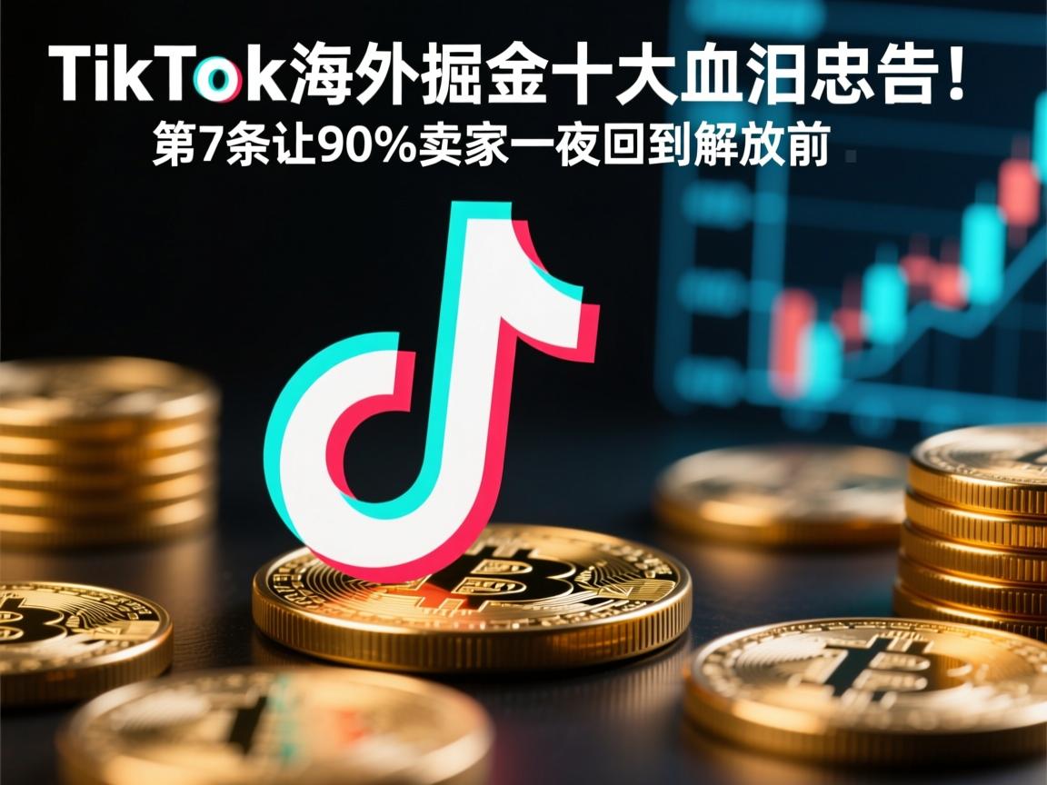 TikTok海外掘金十大血泪忠告!第7条让90%卖家一夜回到解放前