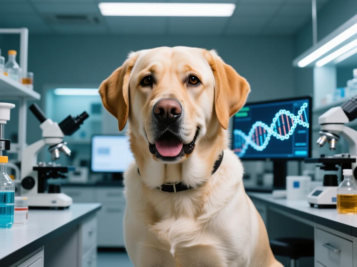 拉布拉多变种76,智商封神还是基因失控?实验室里的超脑风暴!