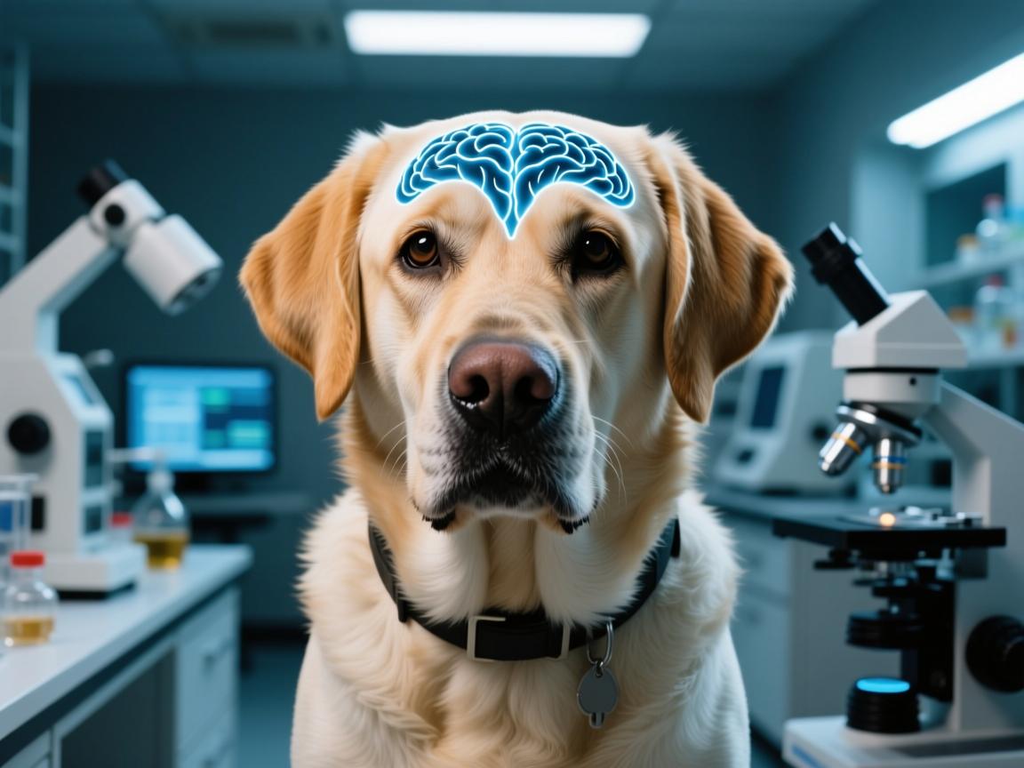 拉布拉多变种76,智商封神还是基因失控?实验室里的超脑风暴!