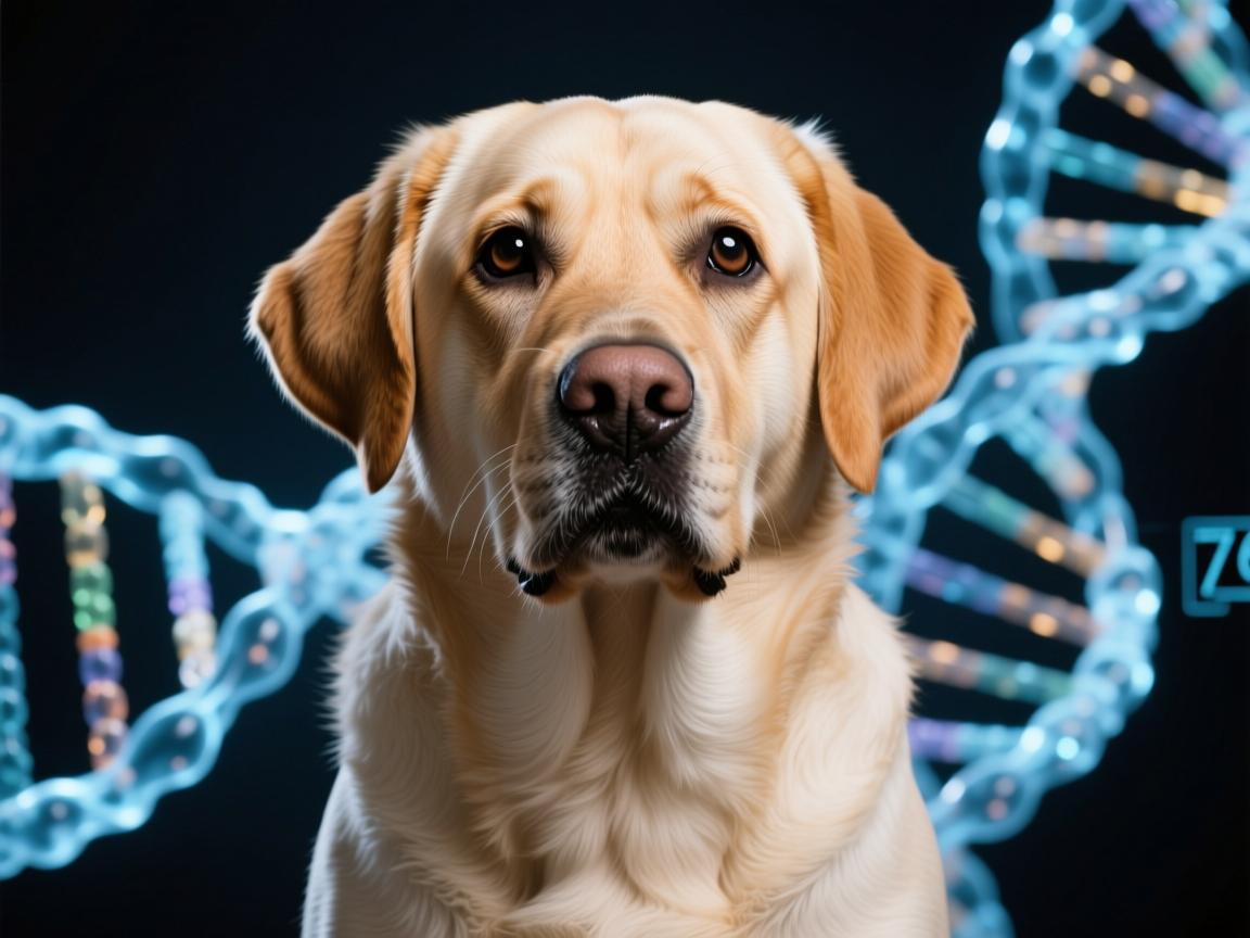 拉布拉多犬变种76惊世图片曝光,Seven拉布拉多背后的基因谜团,全网炸锅!