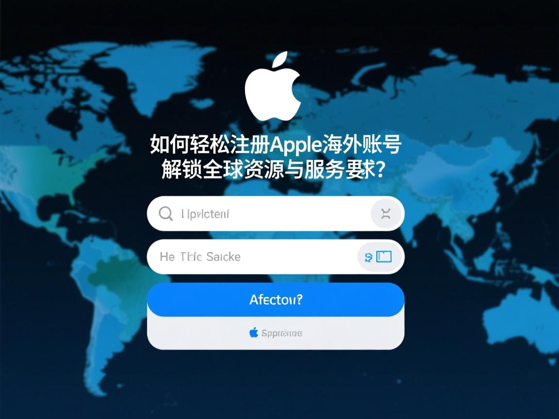 如何轻松注册Apple海外账号，解锁全球资源与服务？