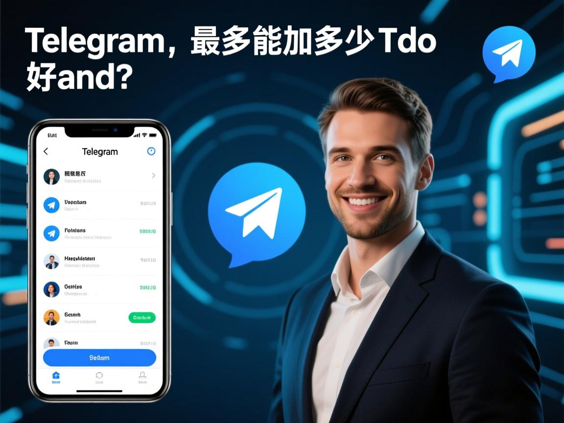 telegram最多能加多少好友