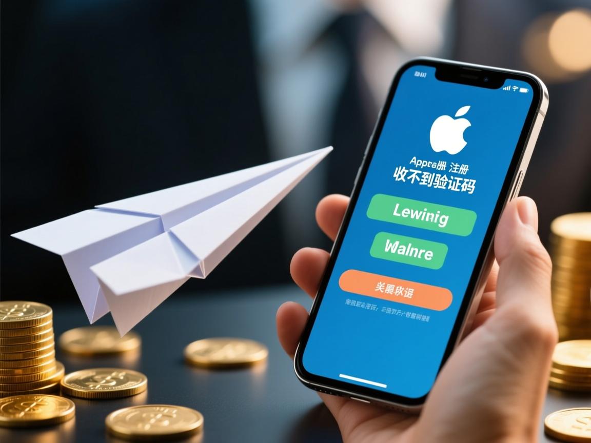 纸飞机苹果手机注册收不到验证码
