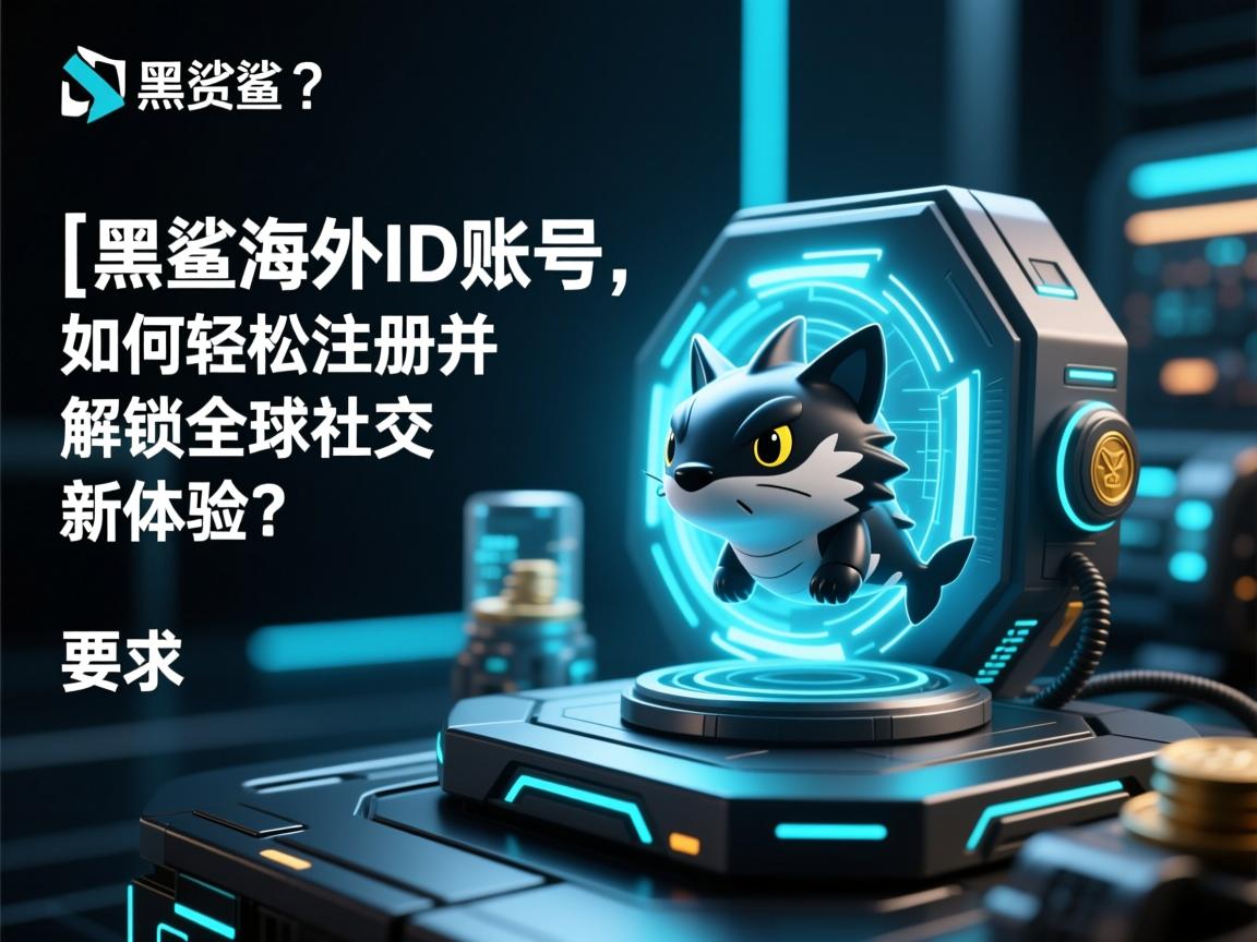 }黑鲨海外ID账号，如何轻松注册并解锁全球社交新体验？