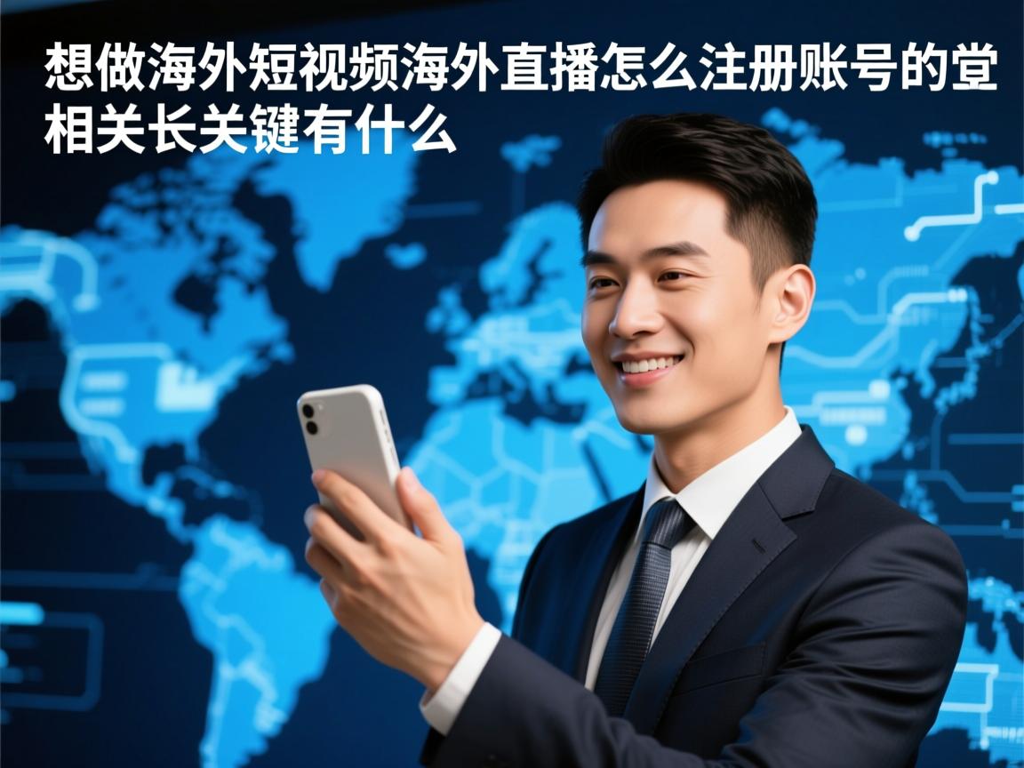 想做海外短视频海外直播怎么注册账号的相关长尾关键词有什么