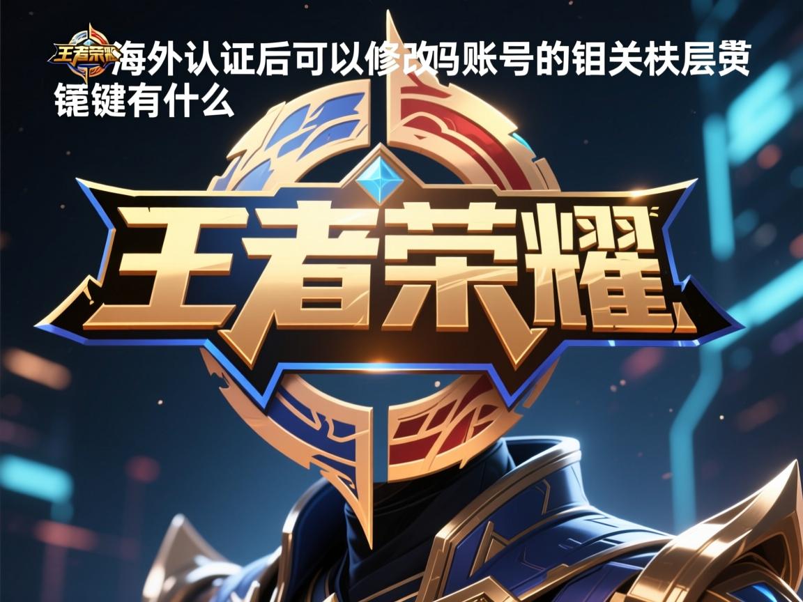 王者荣耀海外认证后可以修改吗账号的相关长尾关键词有什么