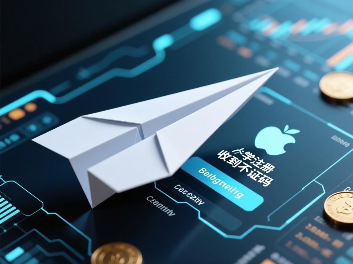 纸飞机苹果注册收不到验证码