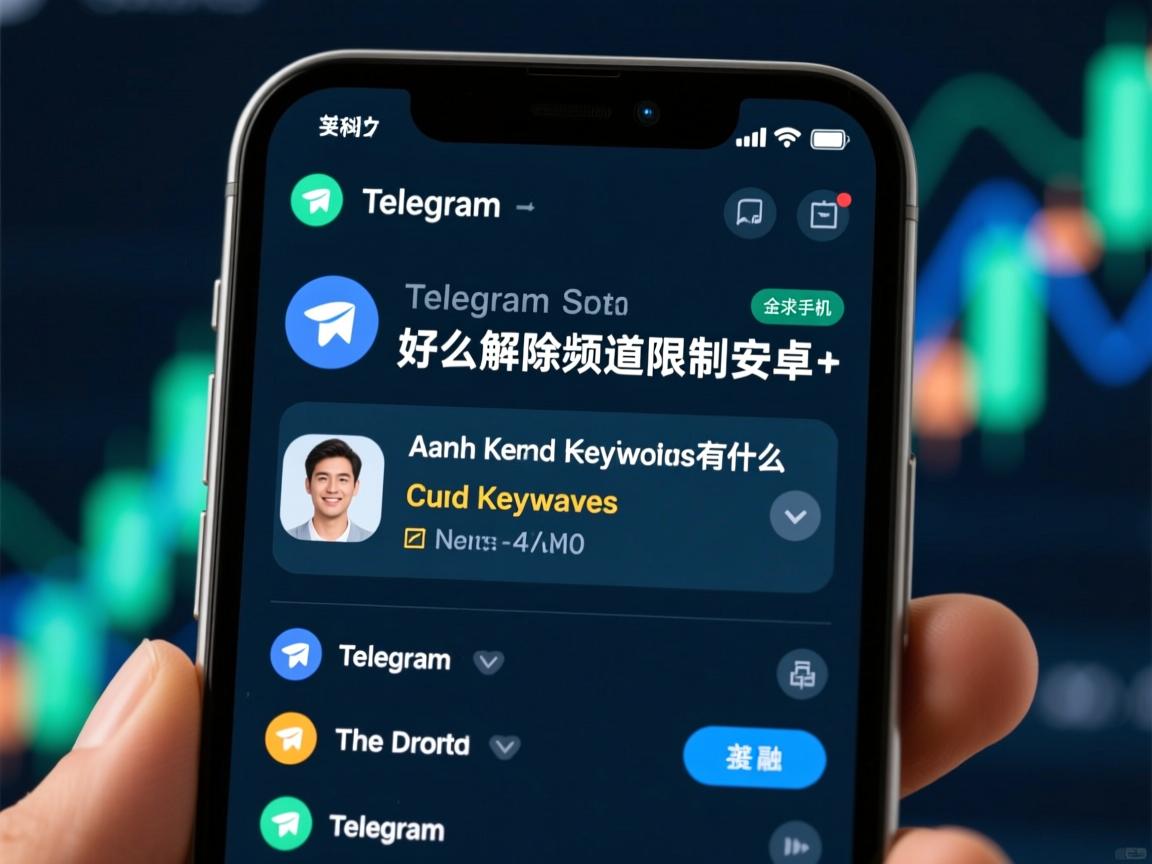 telegram怎么解除频道限制安卓手机的相关长尾关键词有什么