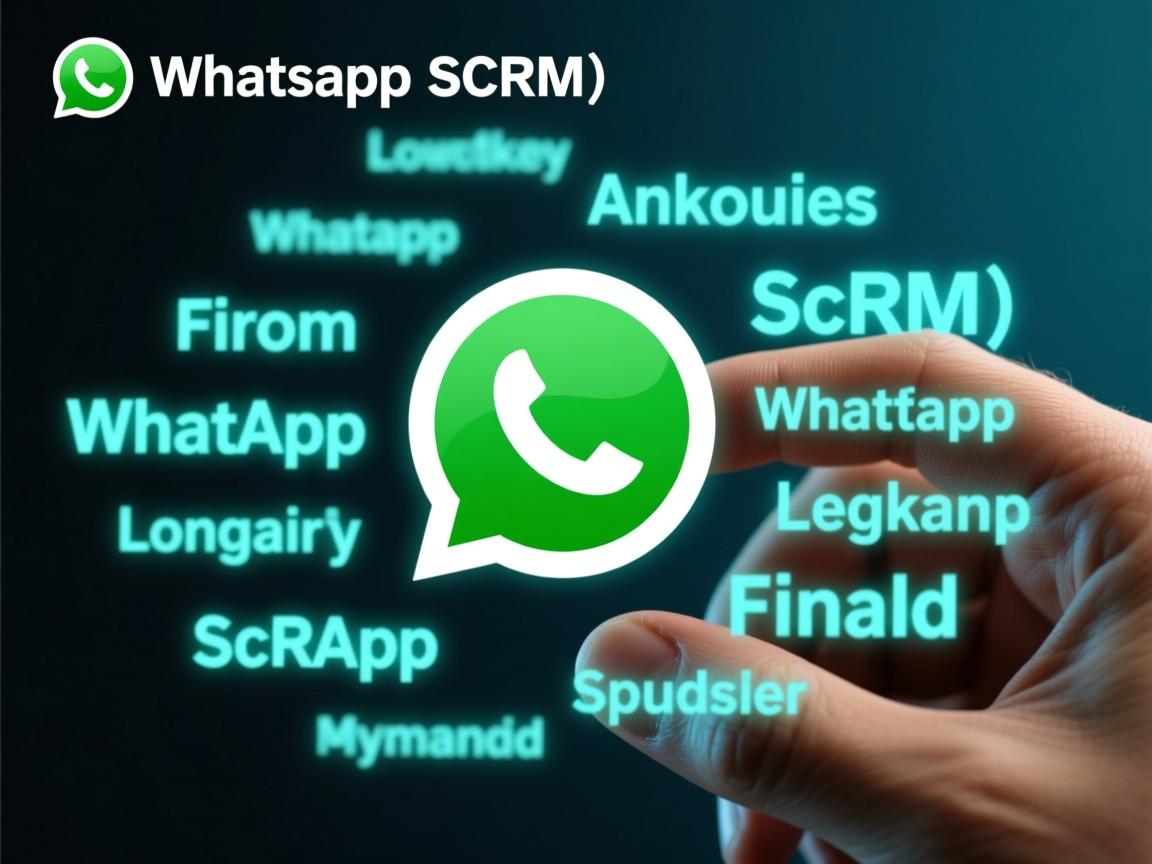 whatsapp scrm的相关长尾关键词有什么