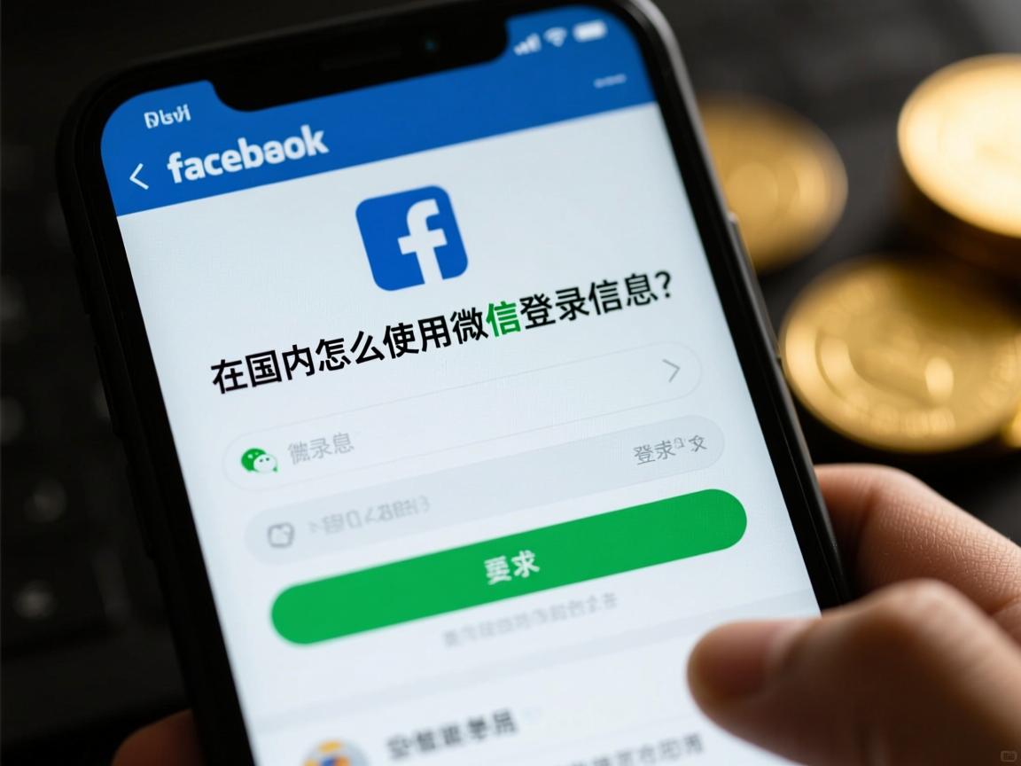 在国内脸书怎么使用微信登录信息