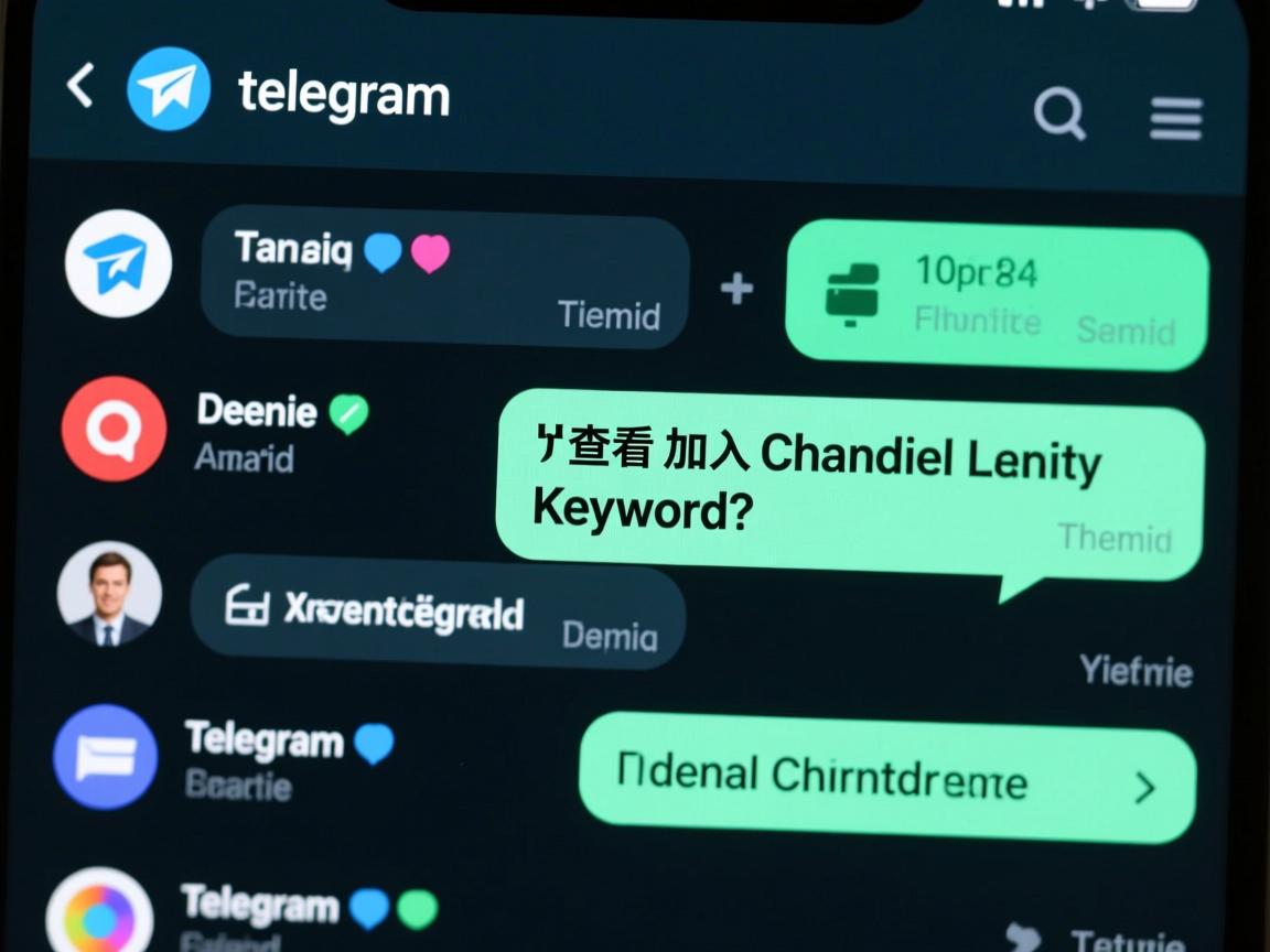 telegram怎么查看加入的频道的相关长尾关键词有哪些