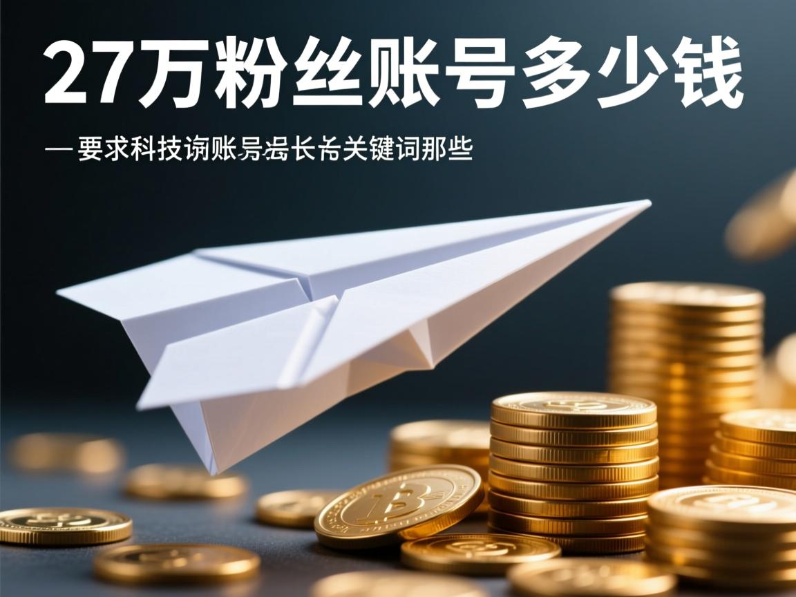 纸飞机27万粉丝账号多少钱的相关长尾关键词是那些