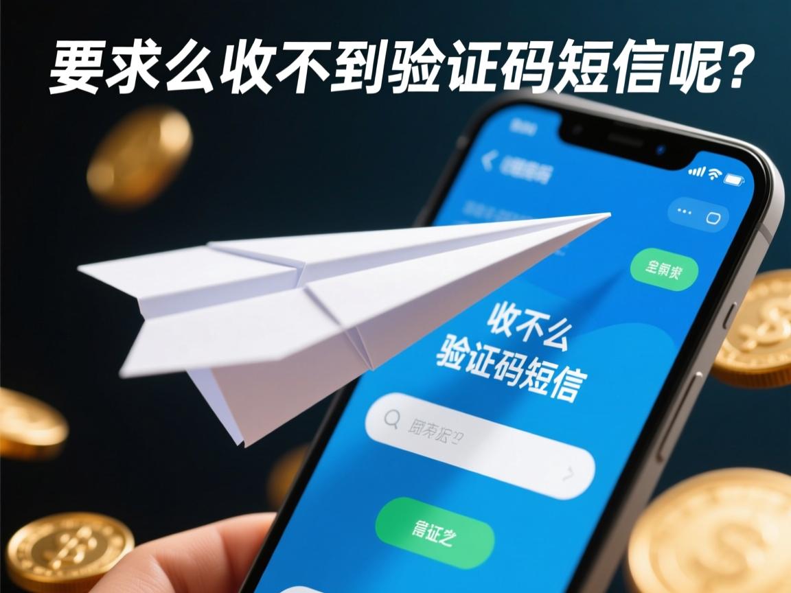 纸飞机怎么收不到验证码短信呢