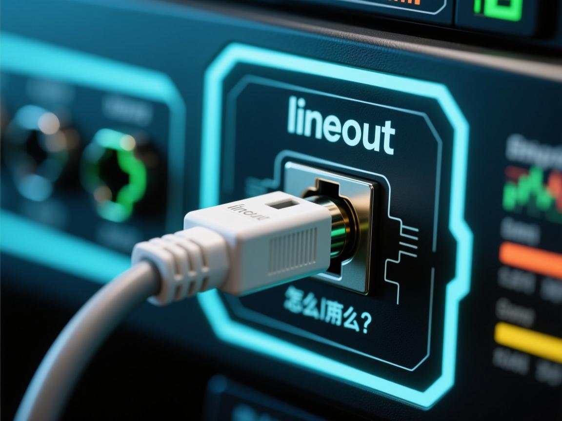 lineout插口怎么使用