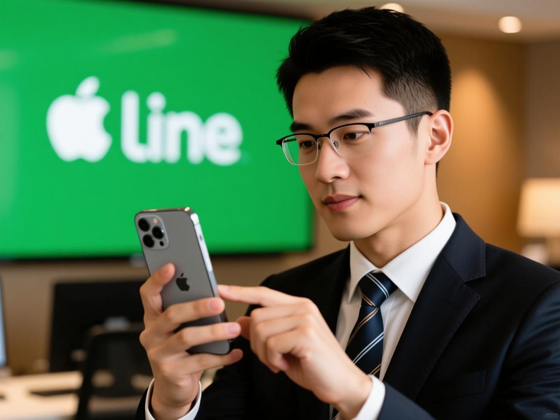 在中国怎么使用line苹果手机