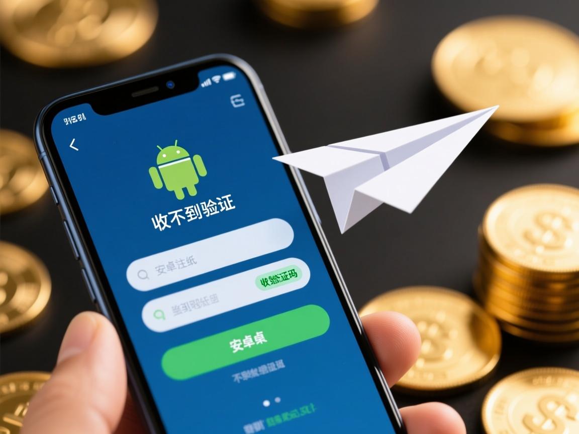 安卓手机注册纸飞机收不到验证码