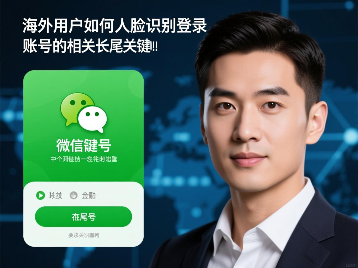 海外用户如何人脸识别登录微信账号的相关长尾关键词有哪些