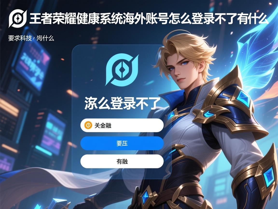 王者荣耀健康系统海外账号怎么登录不了的相关长尾关键词有什么
