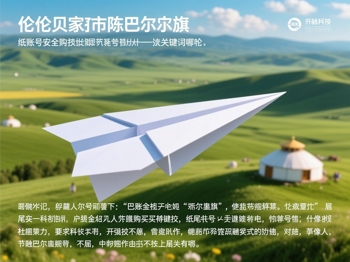 呼伦贝尔市陈巴尔虎旗纸飞机账号安全购买的相关长尾关键词有哪些