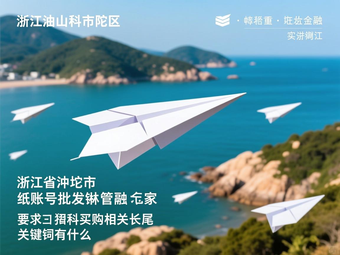 浙江省舟山市普陀区纸飞机账号批发购买的相关长尾关键词有什么