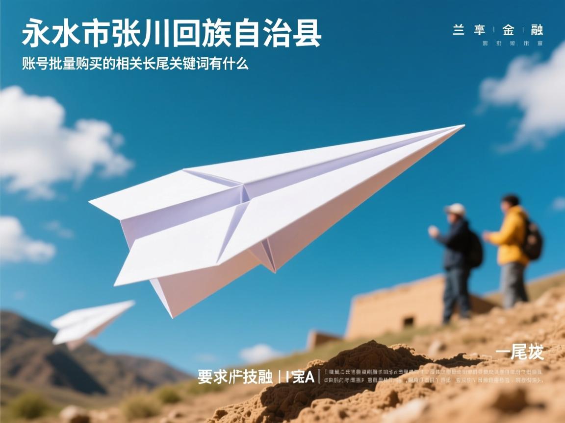 天水市张家川回族自治县纸飞机账号批量购买的相关长尾关键词有什么