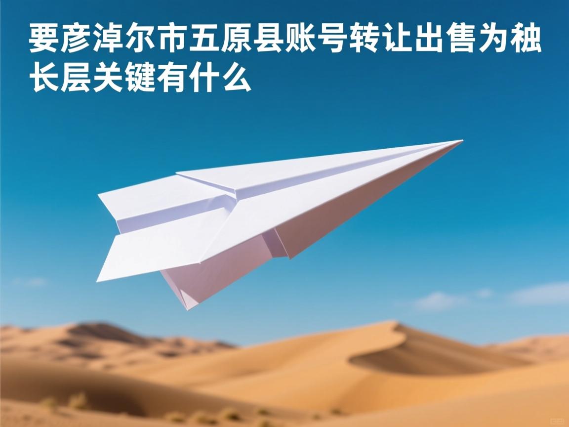 巴彦淖尔市五原县纸飞机账号转让出售的相关长尾关键词有什么