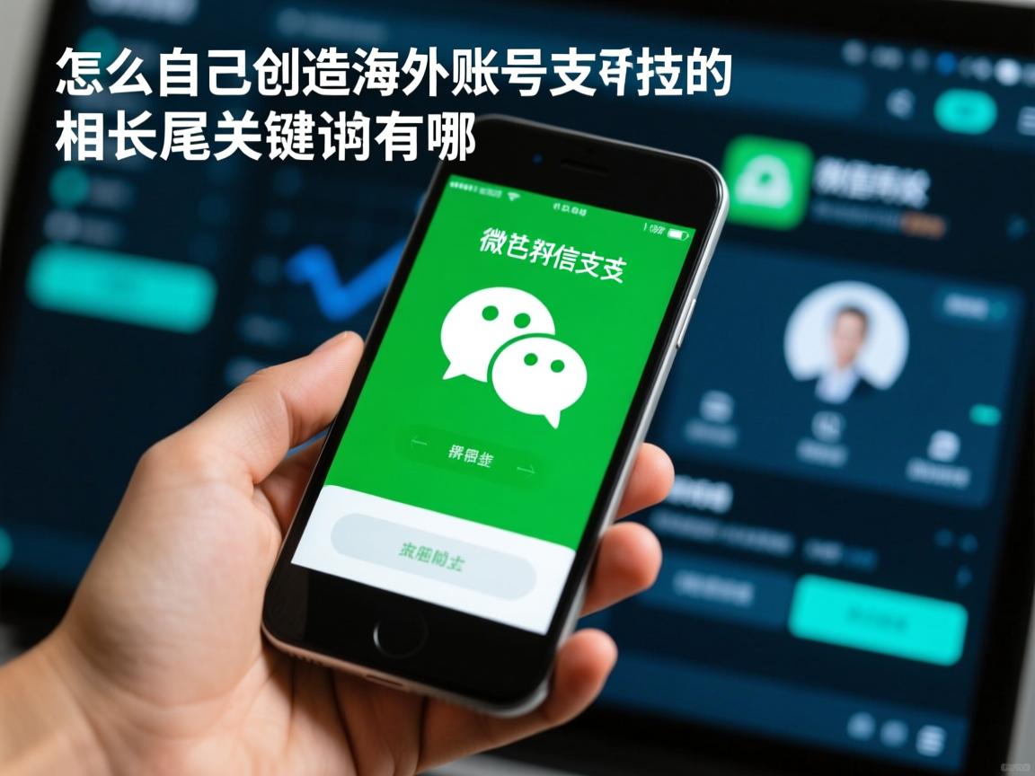 怎么自己创造一个海外账号微信支付的相关长尾关键词有哪些