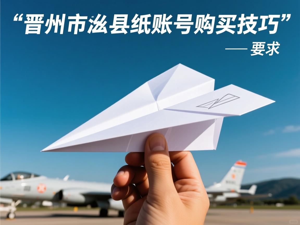 晋中市祁县纸飞机账号购买技巧
