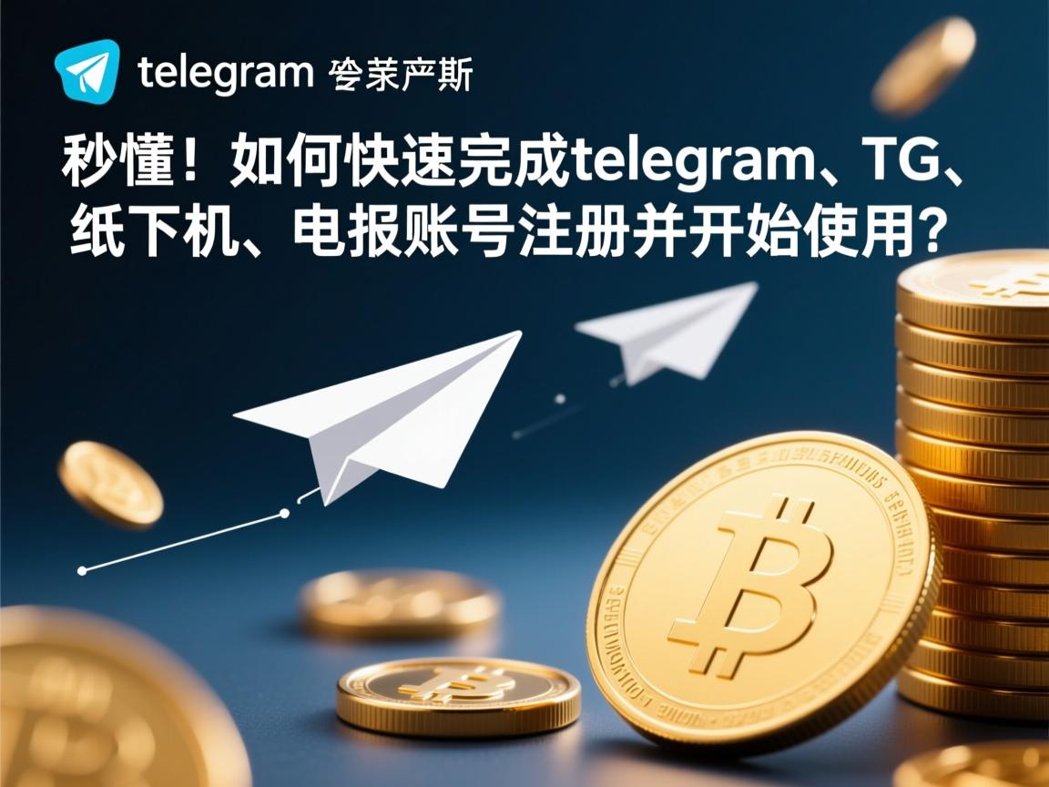 “秒懂！如何快速完成telegram、TG、纸飞机、电报账号注册并开始使用？”