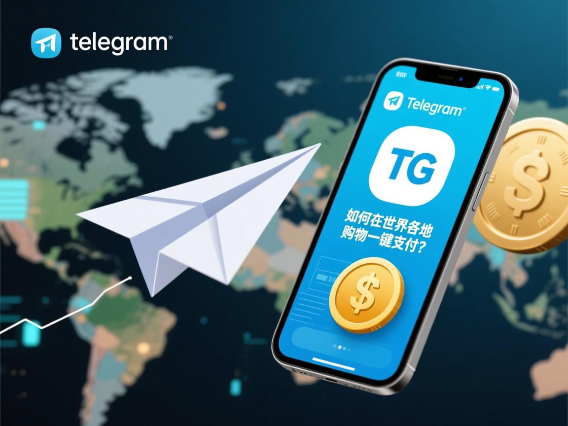 telegram、TG、纸飞机、电报 号支付新玩法：如何在世界各地购物一键支付？